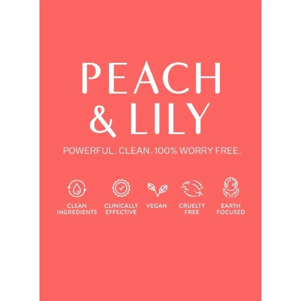 Peach & Lily Glass Skin Hydration Antioxidant Calm Cleanser Discovery Kit NEW